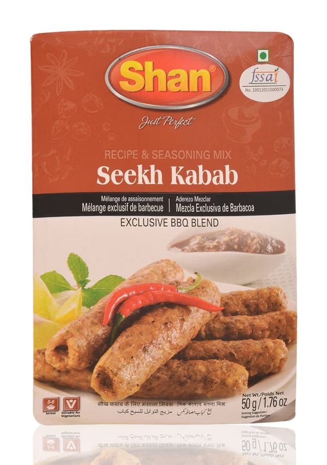 Shan Spices - Seekh Kebab, 50g Pack