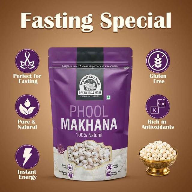 Wonderland Foods Phool Makhana
