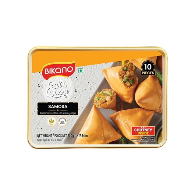 Bikano Ready To Fry Aloo Samosa