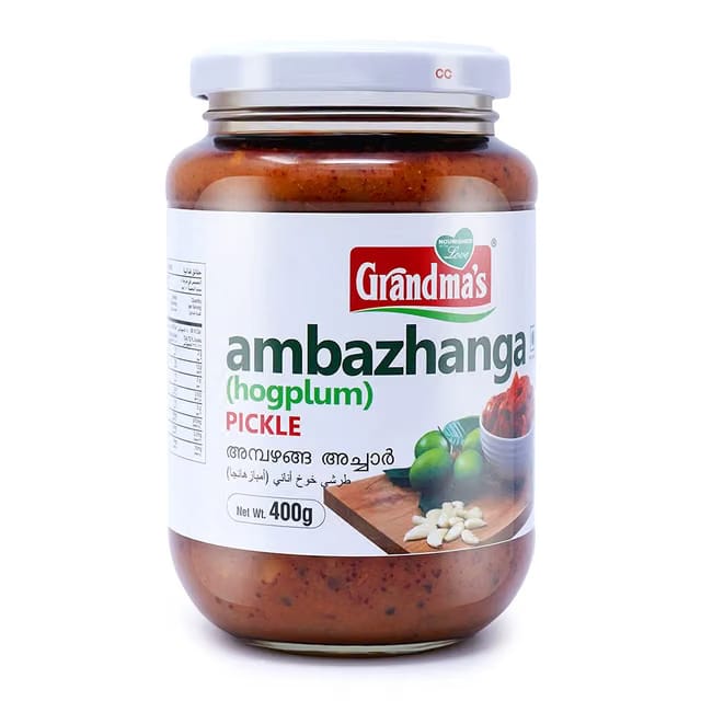 Grandmas Authentic Kerala Style Ambazhanga (Hog Plum) Pickle