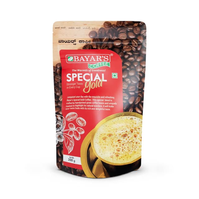 Bayar's Special Gold Filter Coffee, 70% Coffee, 30% Chicory