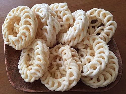 Jeet by KSHS Tasty Sabudana Flower Papad/Fryums/Jalebi Shape Papad