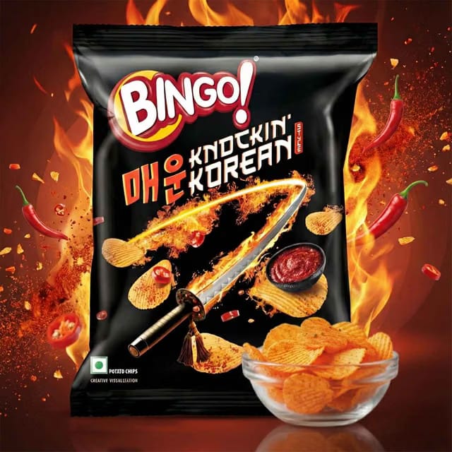 Bingo! Potato Chips Knockin' Korean