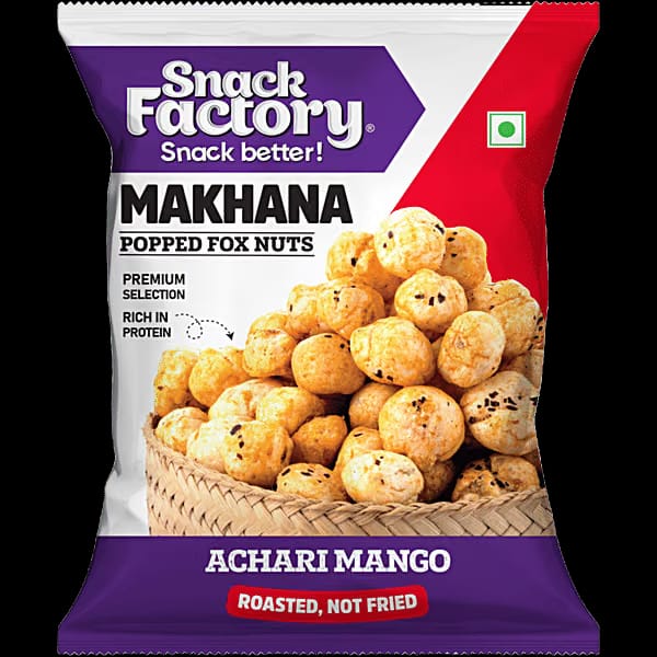 Snack Factory Achari Mango Roasted Makhana