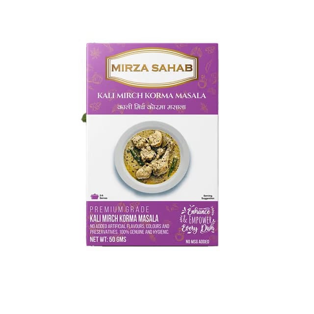 Mirza Sahab Kali Mirch Korma Masala