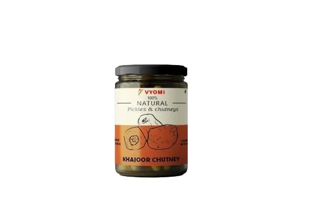 VYOMI Khajoor Chutney in Mustard Oil|North, West Indian Style|Traditional Homemade Khatti Mithi Khajur Ki