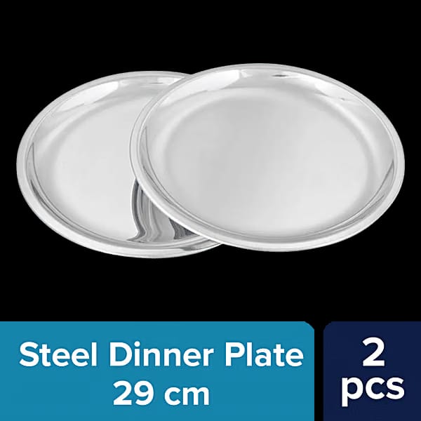 Dinner Plate/Thali - No. 12, China, Stainless Steel