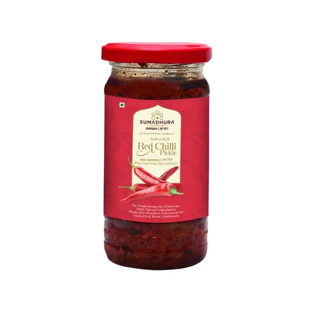 Sumadhura Foods Red Chilli Pickle