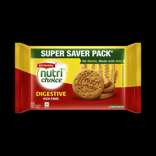 Britannia Nutrichoice Digestive High-Fibre Biscuits