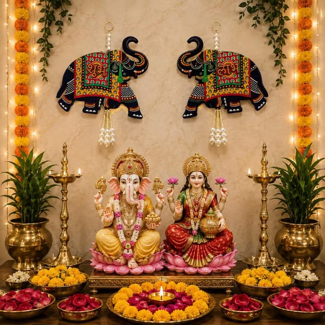 Nitishi SL-09 Elephant shubh Labh