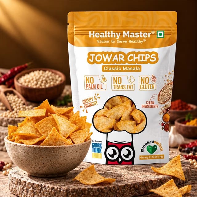 Healthy Master Baked Jowar Chips