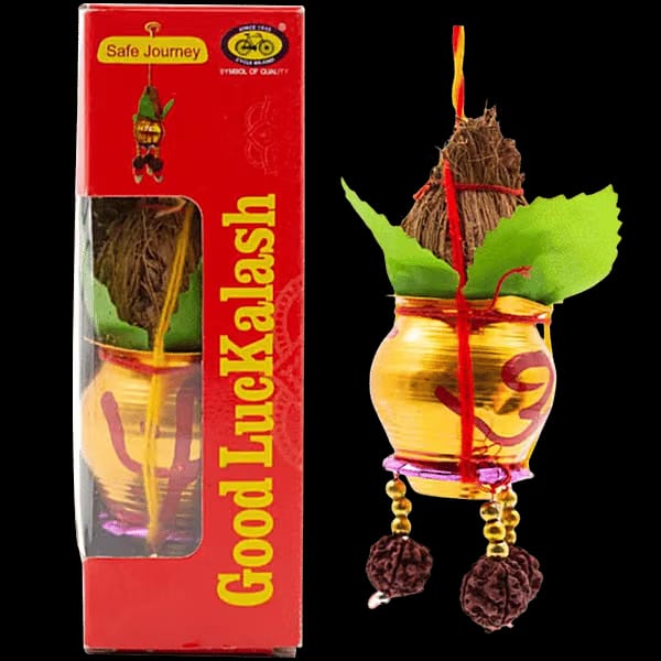 Good Luck Kalash Hanging Ornament, 1 pc