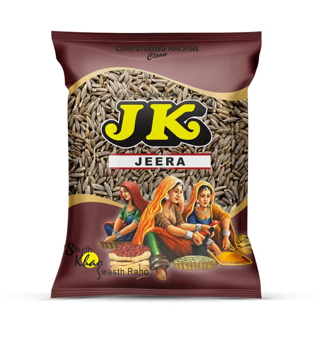 JK MASALE Jeera Whole(Cumin Seed)- 100Gram