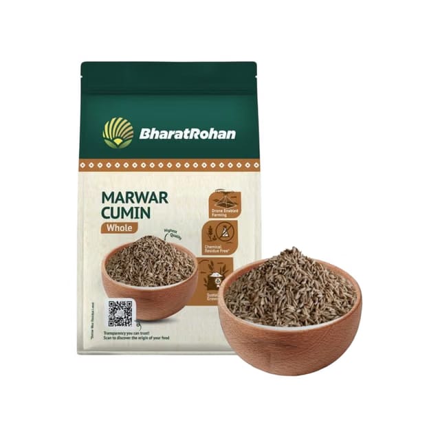 Bharatrohan Marwar Cumin Seeds / Jeera Seeds