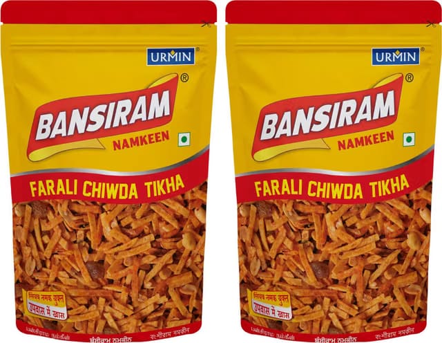 Bansiram Namkeen Farali Chiwda Tikha Chivda