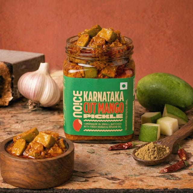 NOICE Karnataka Cut Mango Pickle (Homestyle & No preservatives)