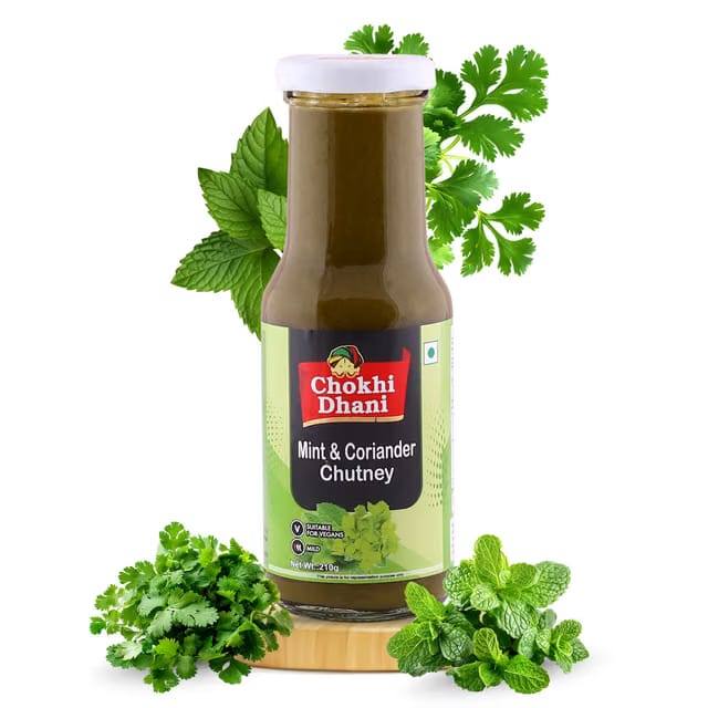 Chokhi Dhani Mint & Coriander Chutney