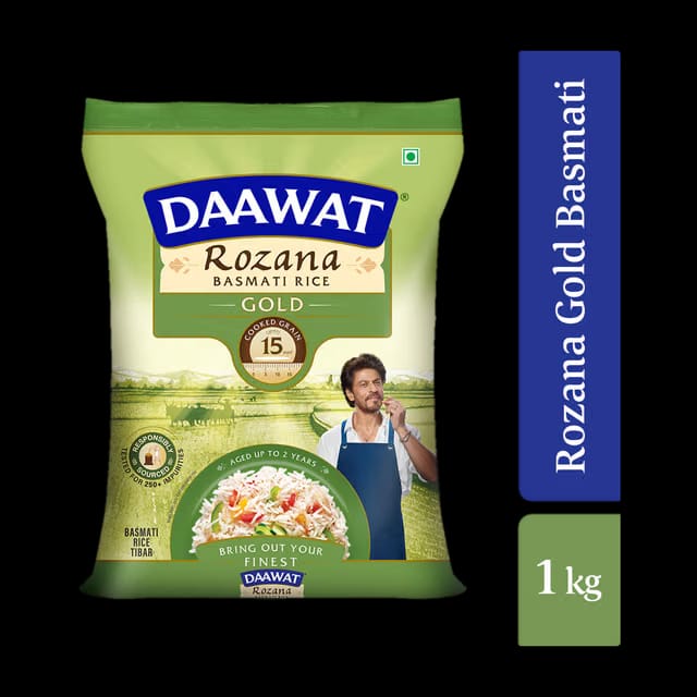 Daawat Rozana Gold Basmati Rice (Medium Grain)