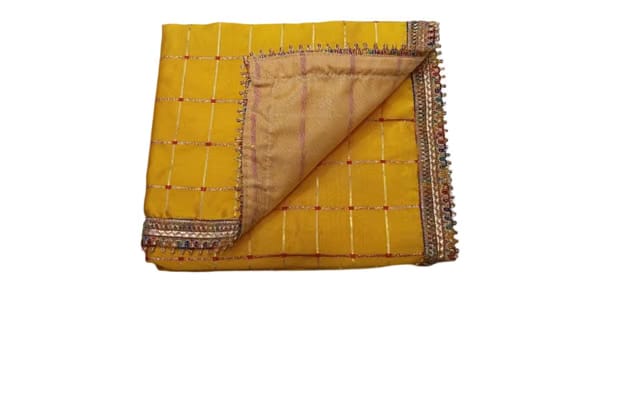 Pooja Aasan/Asan for Puja and Mandir Puja Altar Cloth Printed Pooja Chowki Assan Mat for Mandir (18x24 INCH)(45X60 CM).