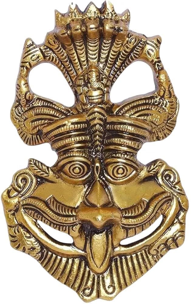 Shrey Shiv Collections Multicolor Copper Kirtimukha