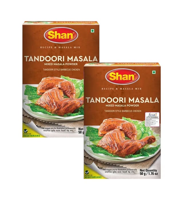 Shan Tandoori Masala, 1.76 Oz 50 G, 2 Pack