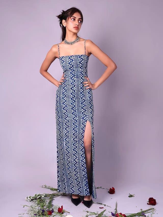 Lily Maxi Corset Dress