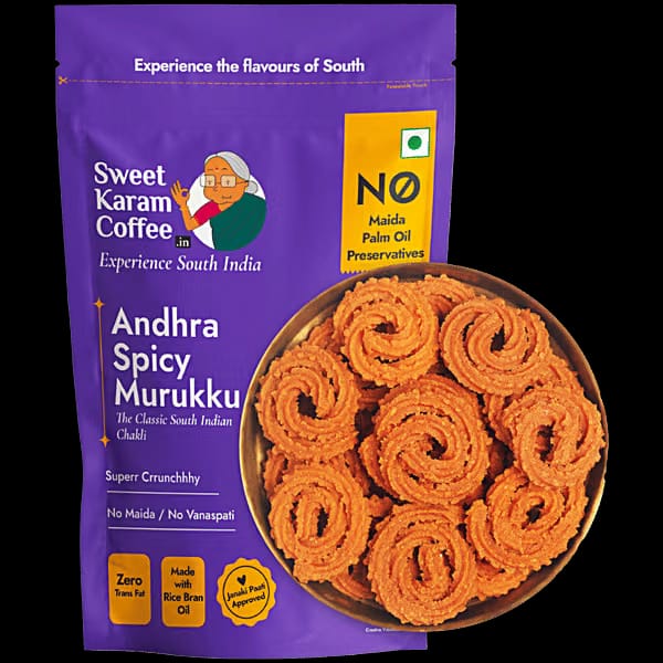 Sweet Karam Coffee Andhra Spicy Murukku
