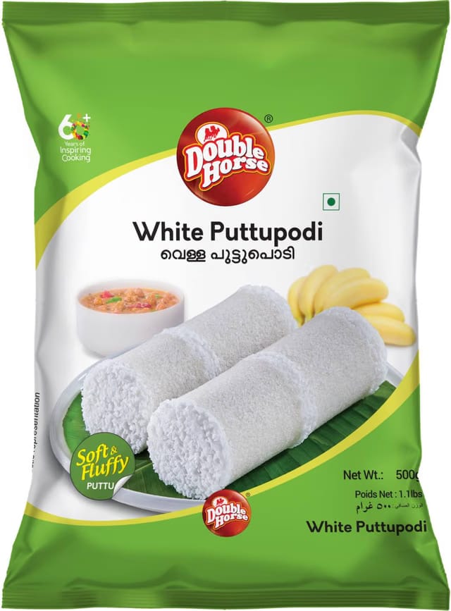 Double Horse White Puttu Podii