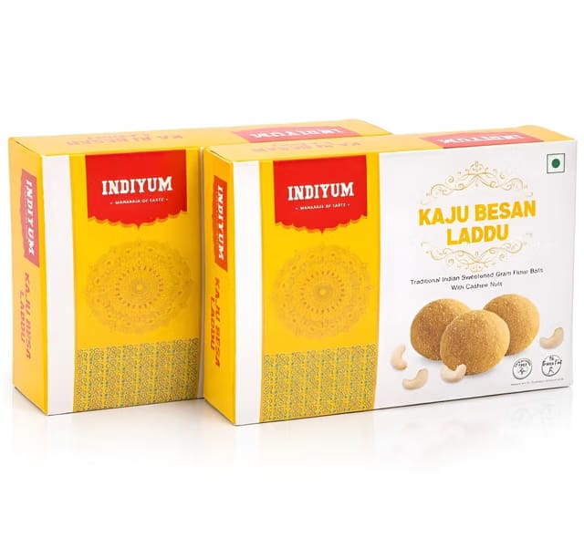 Indiyum Indian Sweet Fresh Besan Laddu 200g