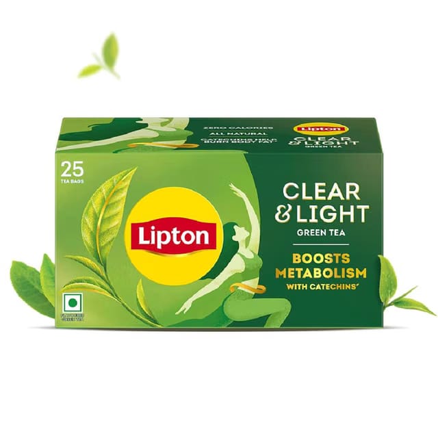 Lipton Clear & Light Green Tea Bags