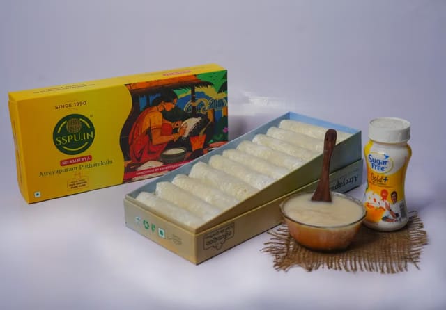 Sugarless Putharekulu (Pootharekulu)