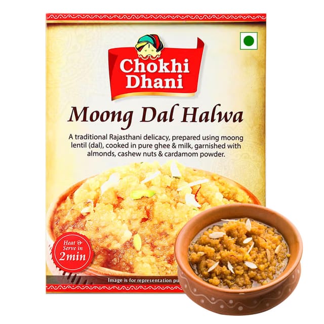 Chokhi Dhani Ready To Eat Moong Dal Halwa