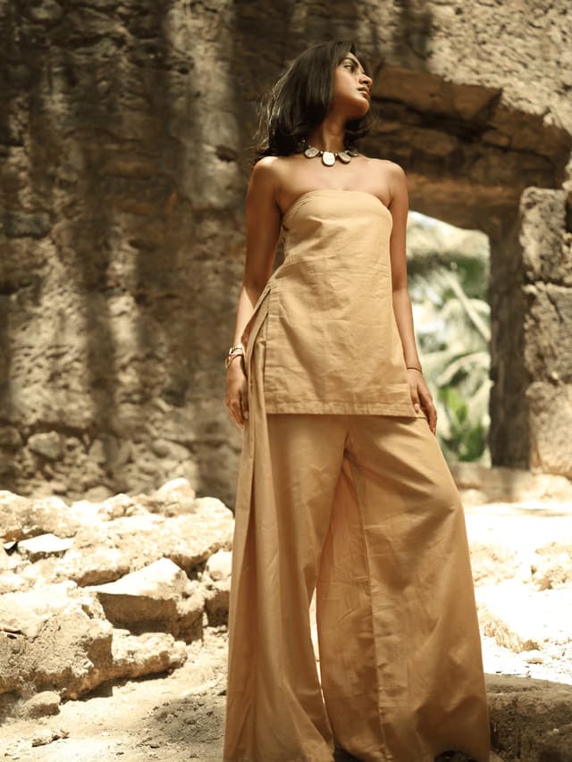 Flow Khaki Cord Set