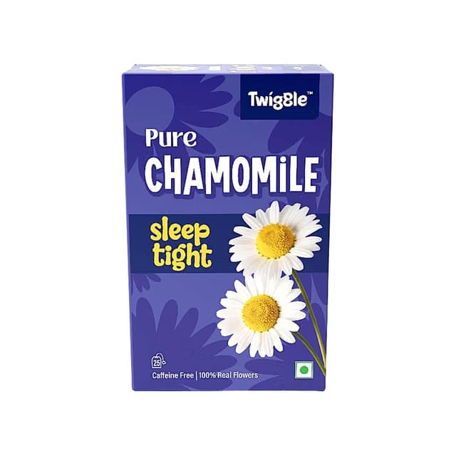 Twiggle Pure Chamomile Caffeine Free Herbal Tea Bags