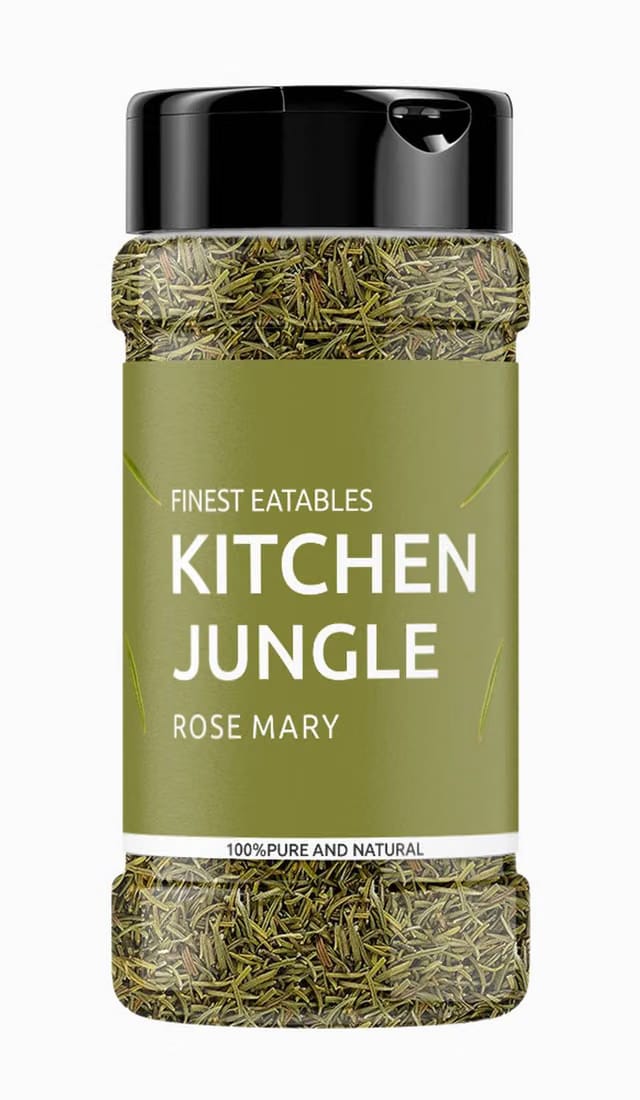 Kitchen Jungle Rosemary Dried Leaf / Rosemary For Foods & Hair Growth