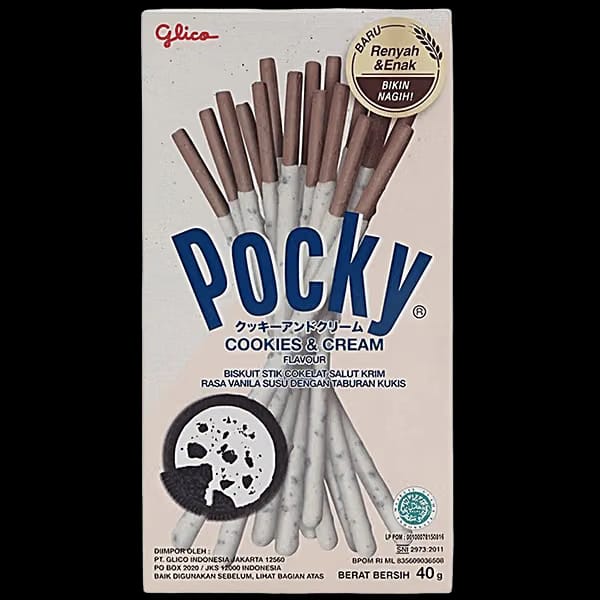 Pocky Cookies & Cream Flavour Biscuit Stick