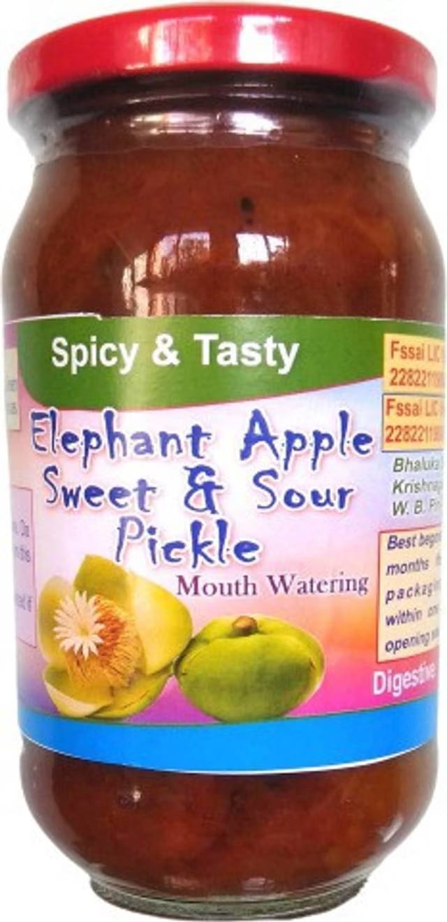 R S Jyoti Elephant Apple Pickle Mixed Pickle