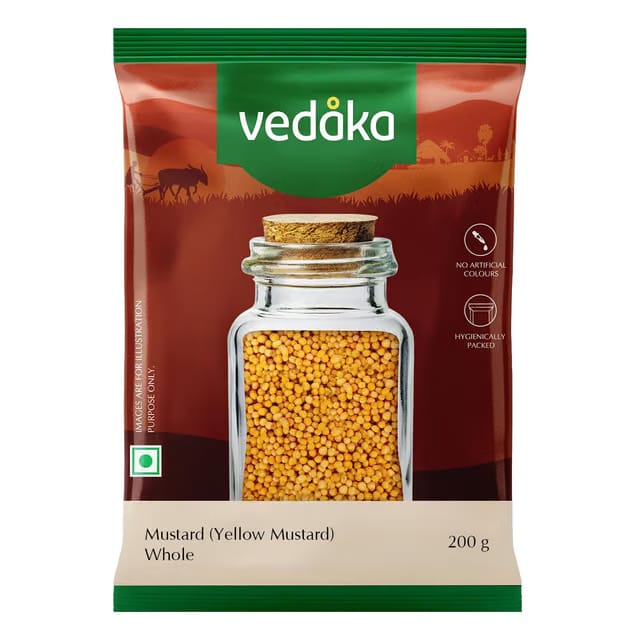 Vedaka Yellow Mustard Whole