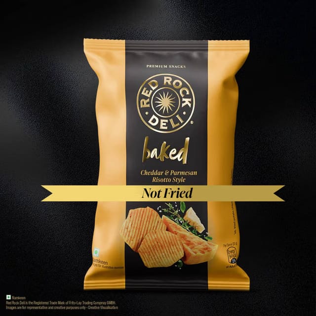 Red Rock Deli Baked Chips (Risotto) 40% Less Fat Snacks