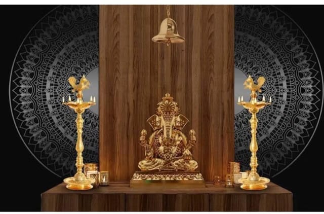 Royal Handicraft Pure Handcrafted Brass Kerala Fancy Chirag Diya