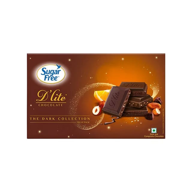 Sugar Free D'Lite Dark Chocolate Festive Celebration Gift Box
