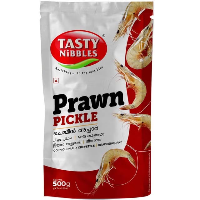 Tasty Nibbles Prawn Pickle 500g Pouch Prawn Pickle
