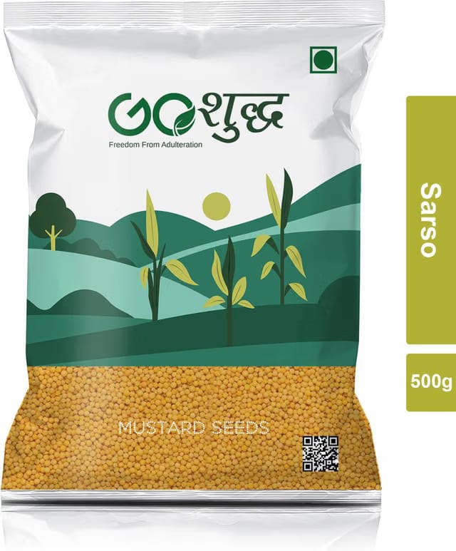 Goshudh Premium Quality Sarson (Mustard Seeds)
