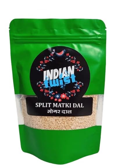 INDIAN TWIST Moth Dal Mogar, Organic, Rich in Protein