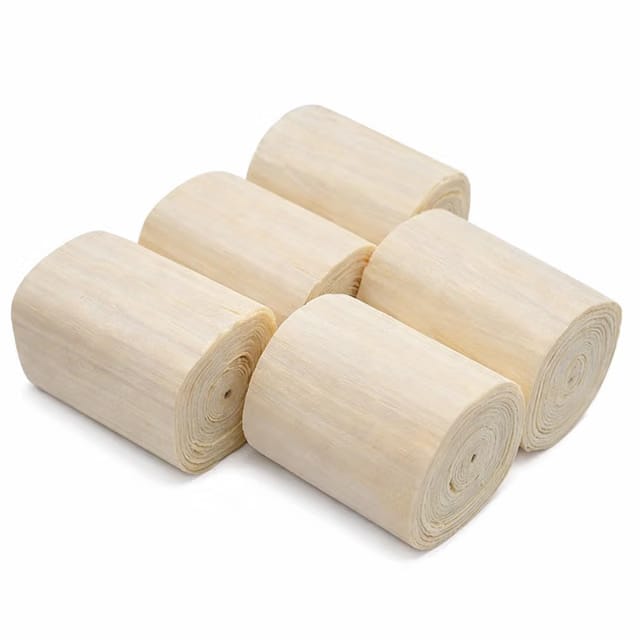 5 Pcs White Sola Wood Paper for Flower Making & Craft