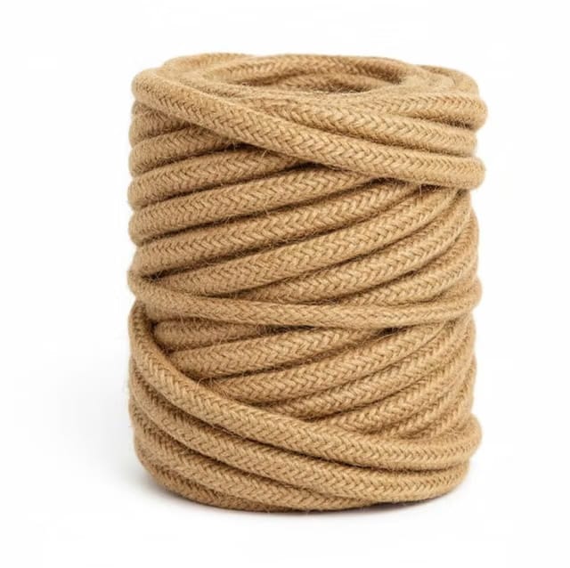 Premium Jute Rope 10mm Thick- Heavy Duty for Home Decor, Gardening, & Crafts