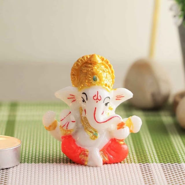 Ganesh Idol for Car Dashboard, Home Decor