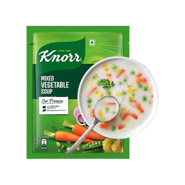 Knorr Classic Mixed Vegetable Soup with No Added Preservatives