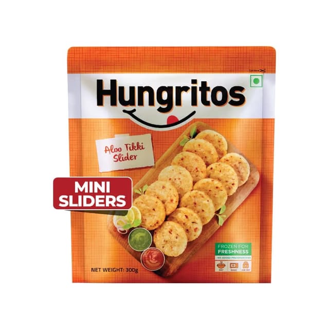 Hungritos Aloo Tikki Slider