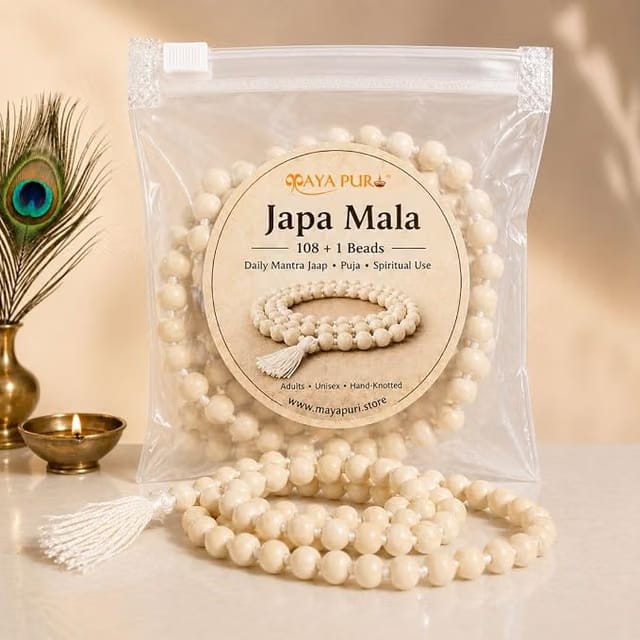 108 Tulsi Beads Japa Mala
